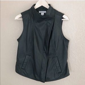 Liz Claiborne • Vintage Leather Vest
